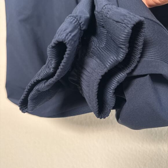 Athleta Brooklyn Ankle Pants Navy Blue Sz 4 Lightweight Stretch - Picture 9 of 13